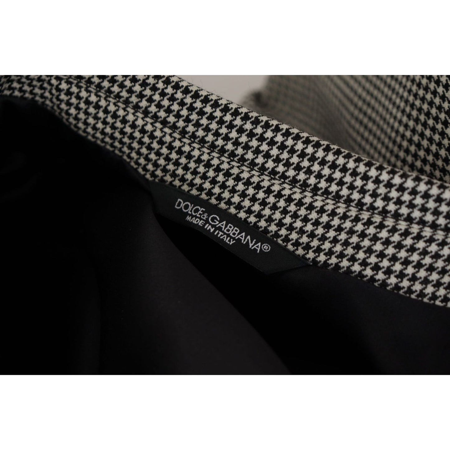 Dolce & Gabbana Gray Checkered Single Breasted Jacket Blazer Dolce & Gabbana