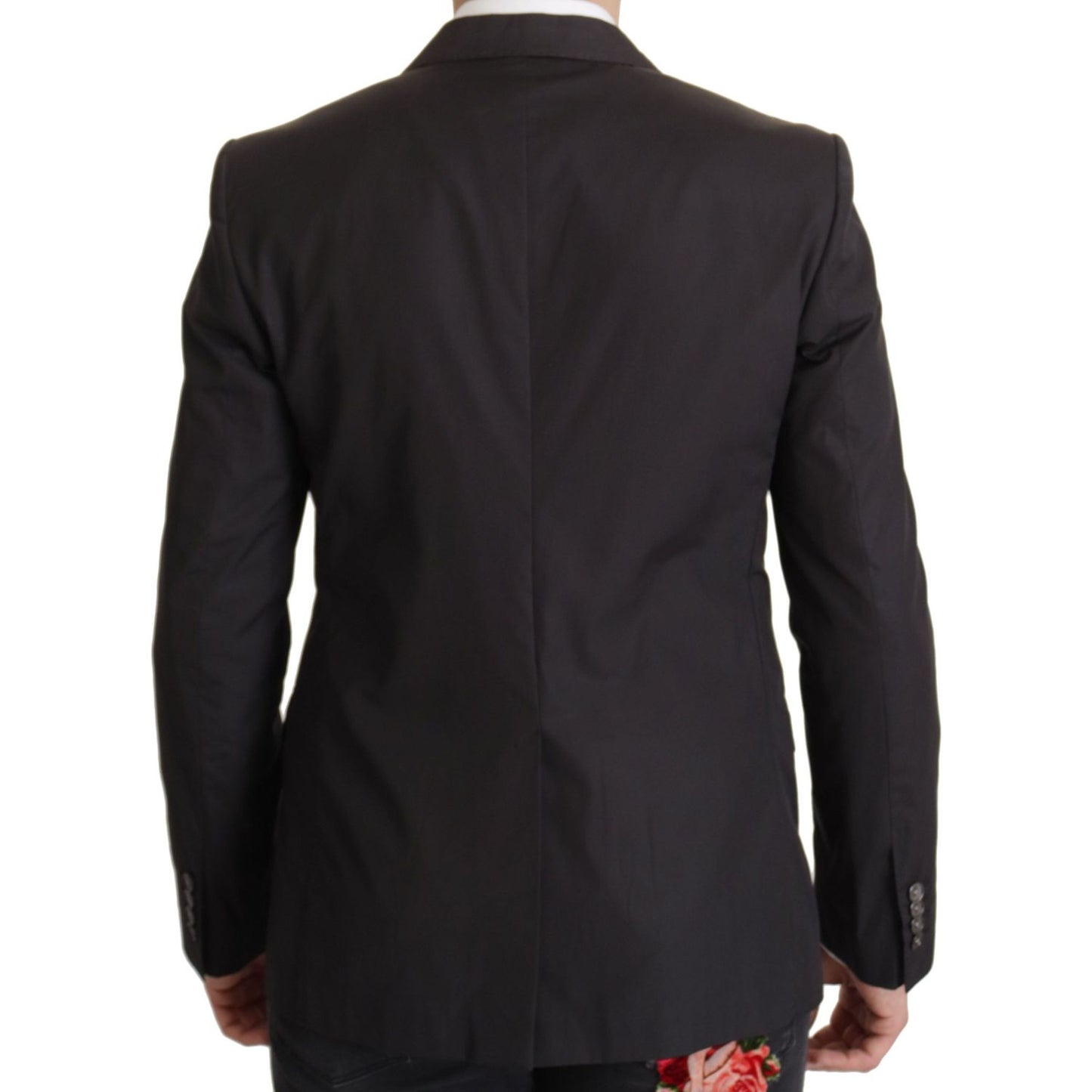 Dolce & Gabbana Black Single Breasted TAORMINA Breasted Blazer Dolce & Gabbana