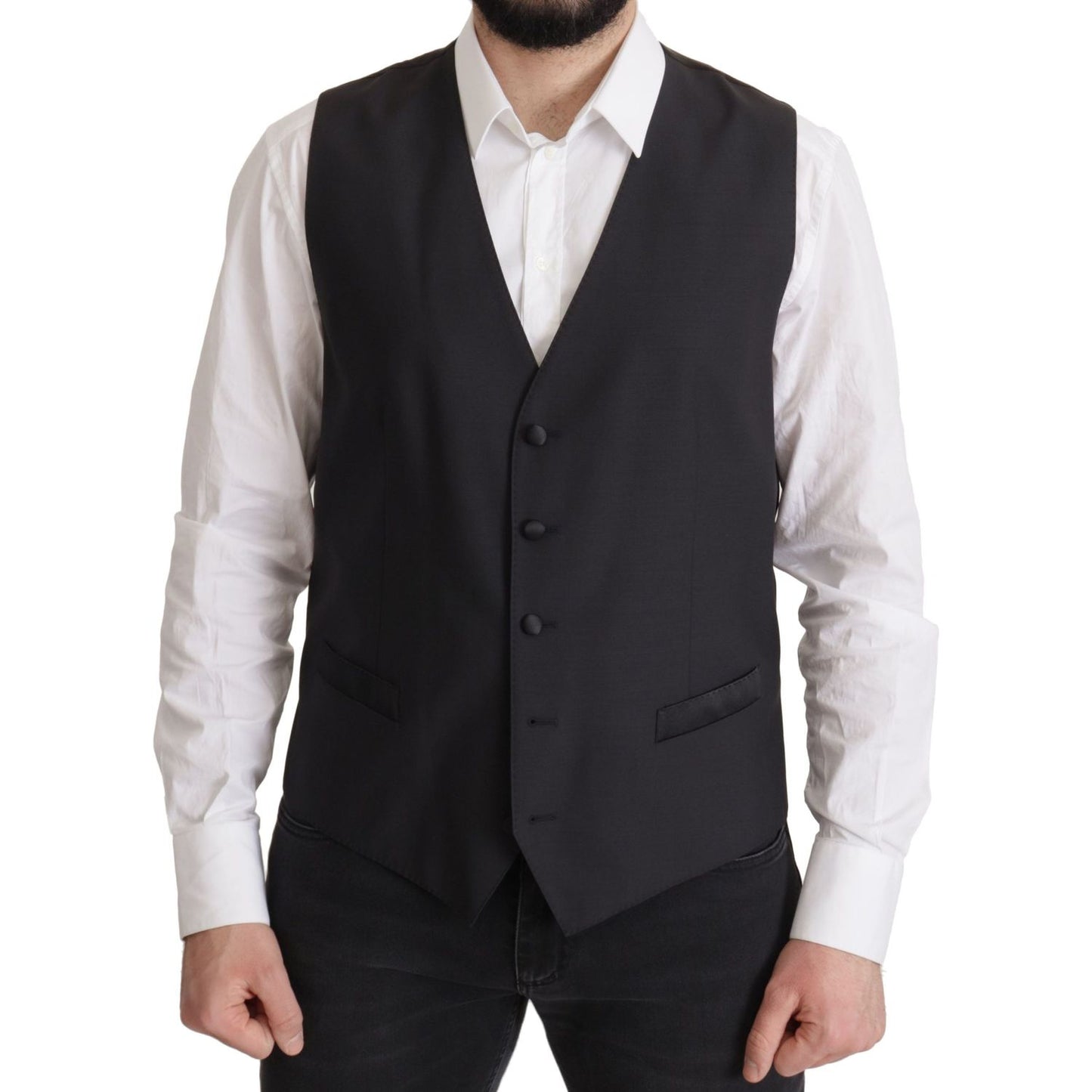 Dolce & Gabbana Dark Blue Single Breasted MARTINI Blazer Dolce & Gabbana