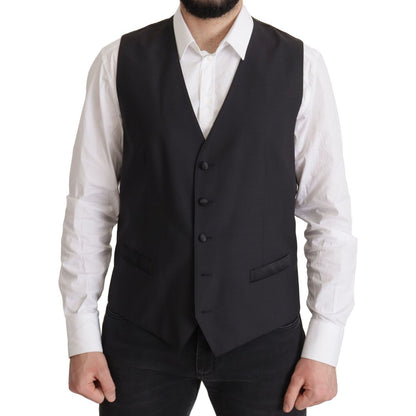 Dolce & Gabbana Dark Blue Single Breasted MARTINI Blazer Dolce & Gabbana