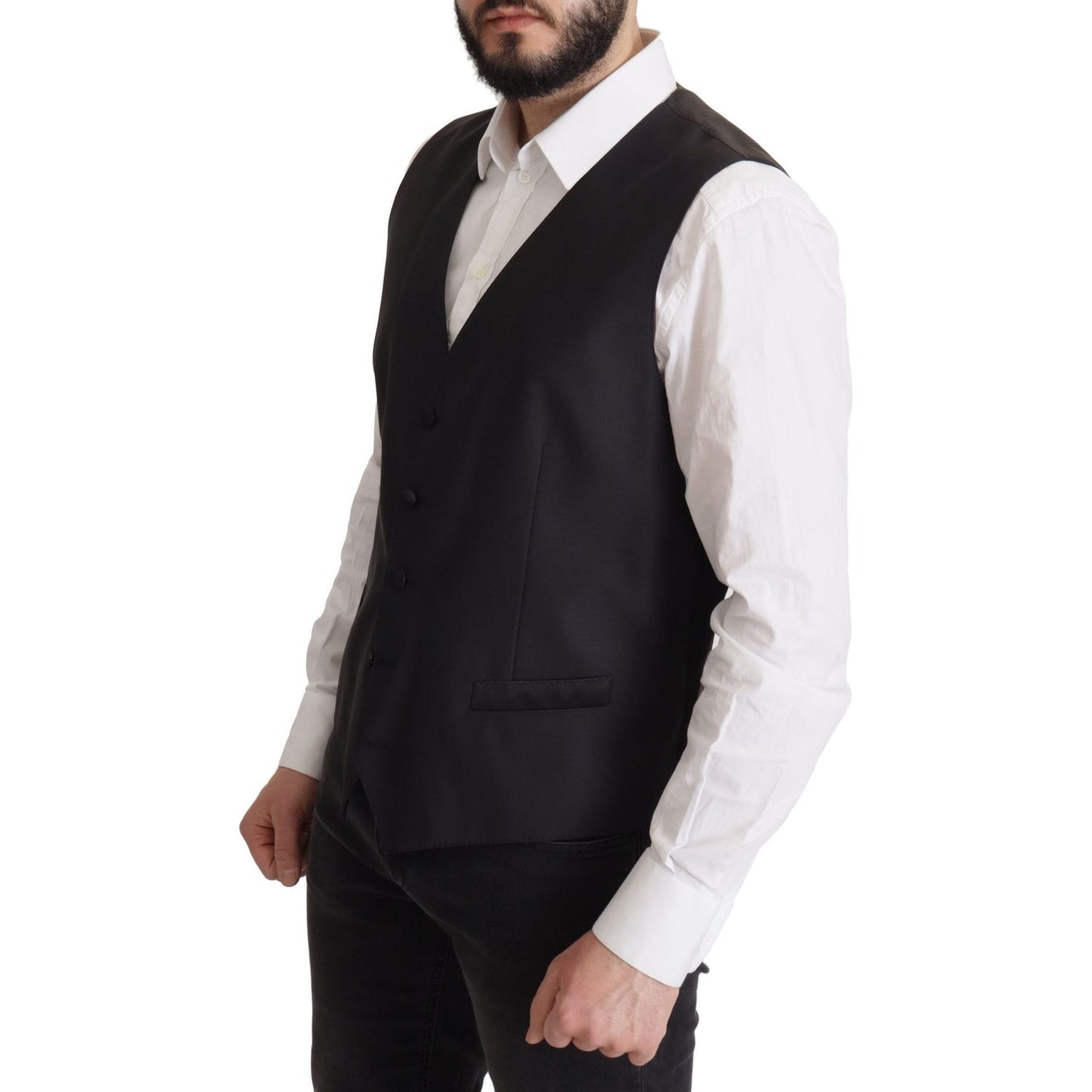 Dolce & Gabbana Dark Blue Single Breasted MARTINI Blazer Dolce & Gabbana