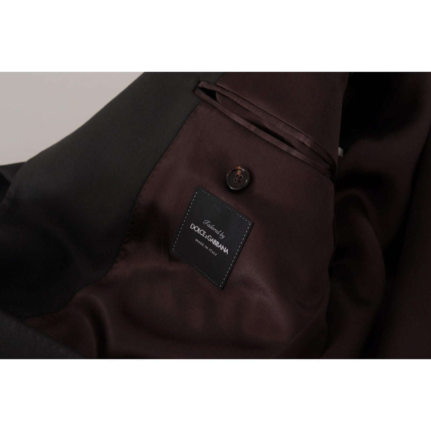 Dolce & Gabbana Black Wool Single Breasted Blazer v Dolce & Gabbana