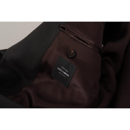 Dolce & Gabbana Black Wool Single Breasted Blazer v Dolce & Gabbana