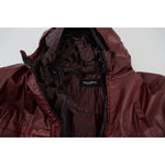 Dolce & Gabbana Bordeaux Cotton Hooded Full Zip Jacket JKT3354- 50