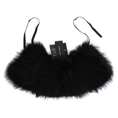 Dolce & Gabbana Black Fox Fur Collar Scarf 1728,67345645728,Accessories,Black,Dolce & Gabbana,IT36|XXS,IT38|XS,IT40|S,IT42|M,Material: 100% Fox Fur Argentata,New with tags,Scarves - Accessories,Scarves - Scarves - Accessories,Scarves - Women - Accessories