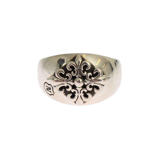Nialaya Silver Crest 925 Sterling Ring
