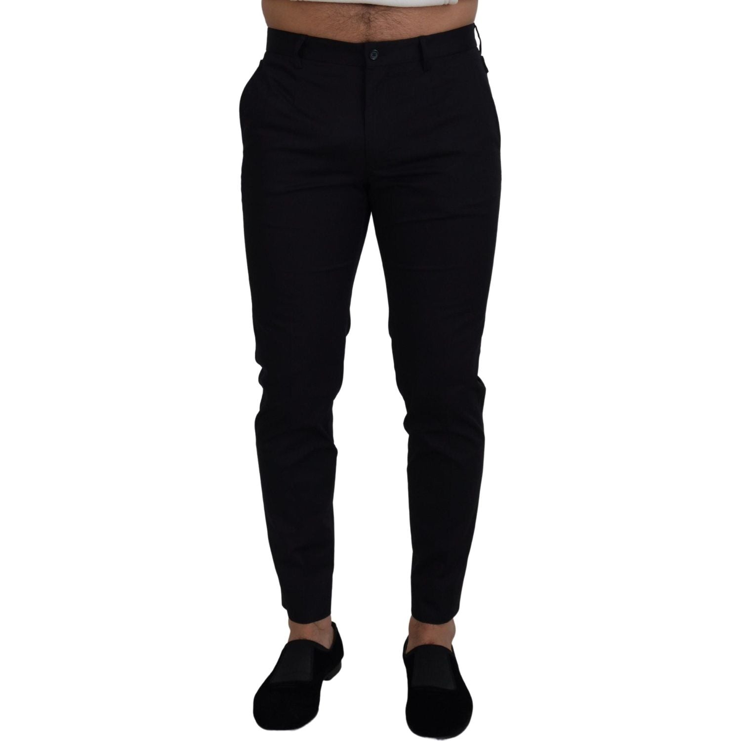 بنطلون شينو أنيق بقصّة Slim Fit من Dolce &amp; Gabbana