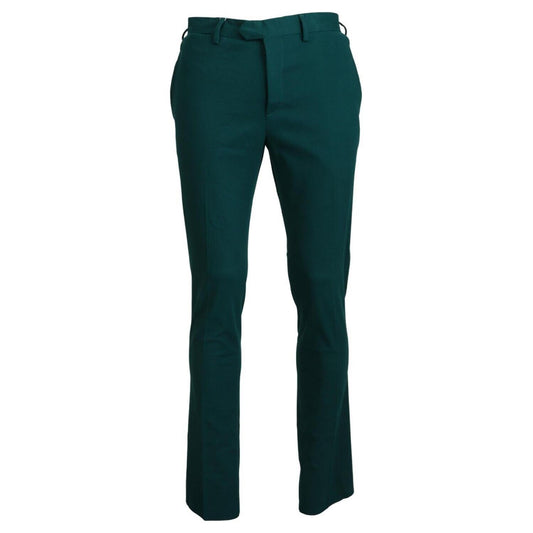 BENCIVENGA Green Straight Fit Men Formal Trousers Pants 1728,67345645728,BENCIVENGA,Clothing,Dress Pants - Pants - Clothing,Green,IT46 | S,IT50 | L,IT52 | L,Jeans & Pants - Men - Clothing,Material: Cotton,Men,Men - Clothing,New with tags,Pants - Clothing