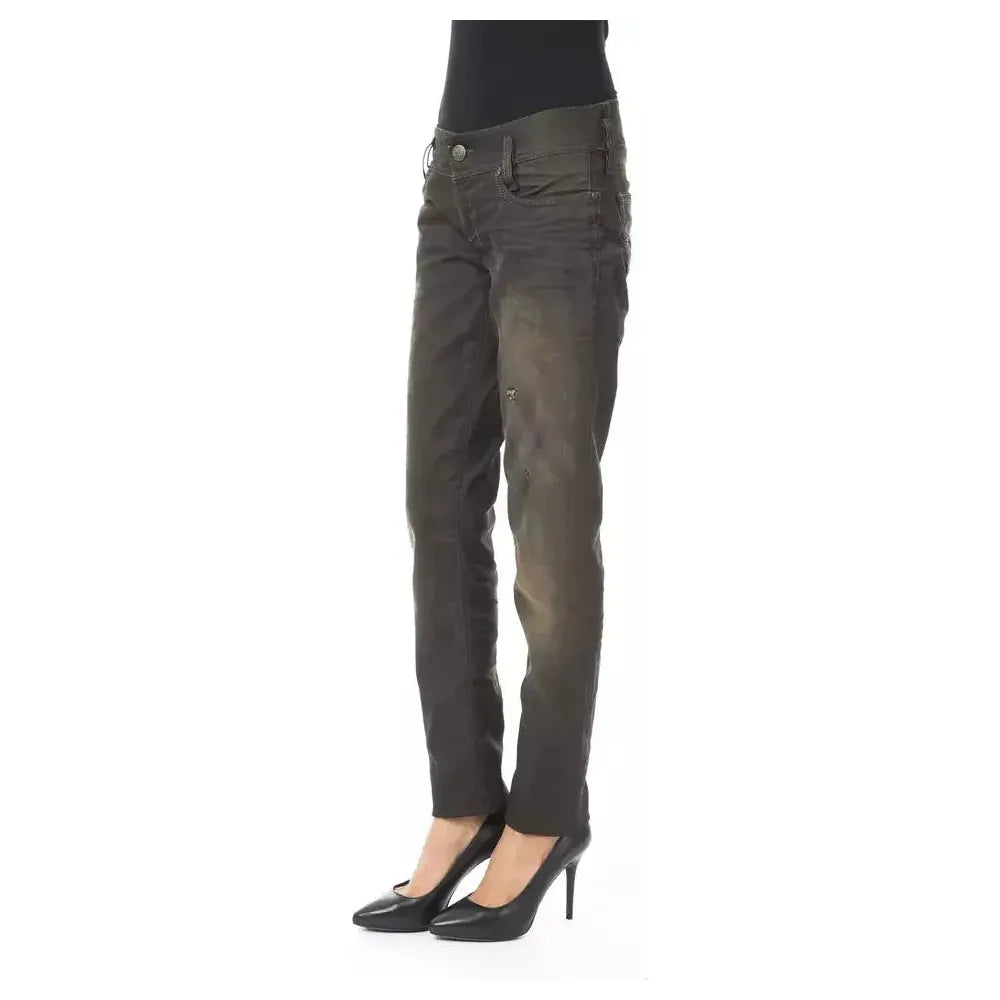 BYBLOS Black Cotton Women Jeans 1728,67345744032,Black,BYBLOS,Clothing,Jeans & Pants - Women - Clothing,Jeans Denim - Clothing,New with tags,Relaxed Fit Jeans - Jeans Denim - Clothing,W26,W30,W31,Women,Women - Clothing