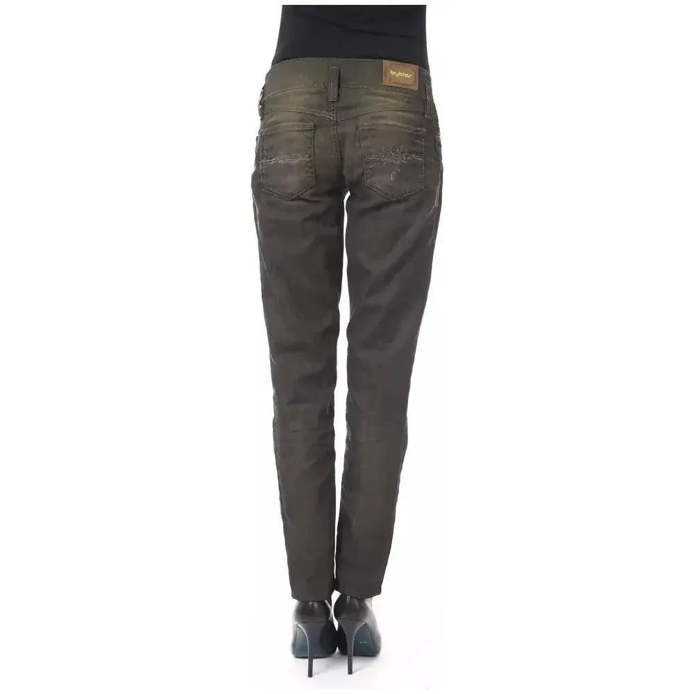 BYBLOS Black Cotton Women Jeans 1728,67345744032,Black,BYBLOS,Clothing,Jeans & Pants - Women - Clothing,Jeans Denim - Clothing,New with tags,Relaxed Fit Jeans - Jeans Denim - Clothing,W26,W30,W31,Women,Women - Clothing