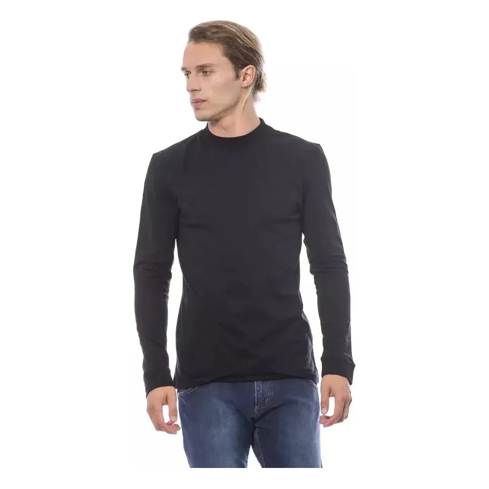 Verri Black Cotton Men's Sweater 1728,3XL,67345744032,Black,Clothing,L,Men,Men - Clothing,New with tags,Sweaters - Clothing,Sweaters - Men - Clothing,Sweatshirts - Sweaters - Clothing,Verri,XL,XXL