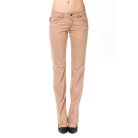 Ungaro Fever Beige Cotton Women's Jean