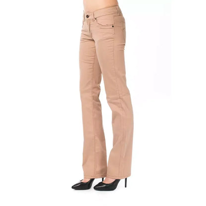 Ungaro Fever Beige Cotton Women's Jean