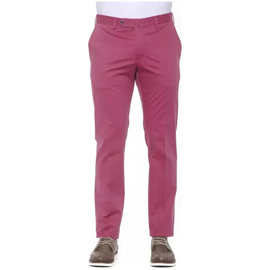 PT Torino Fuchsia Cotton Men Trouser Jeans & Pants