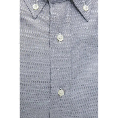 Robert Friedman Beige Cotton Men Shirt Robert Friedman