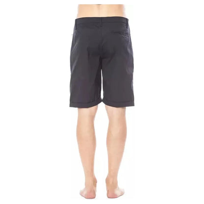 Verri Black Cotton Men's Casual Short 1728,67345744032,Black,Clothing,Knee Length - Shorts - Clothing,Men,Men - Clothing,New with tags,Shorts - Clothing,Shorts - Men - Clothing,Verri,W30,W31,W32,W33,W36,W38