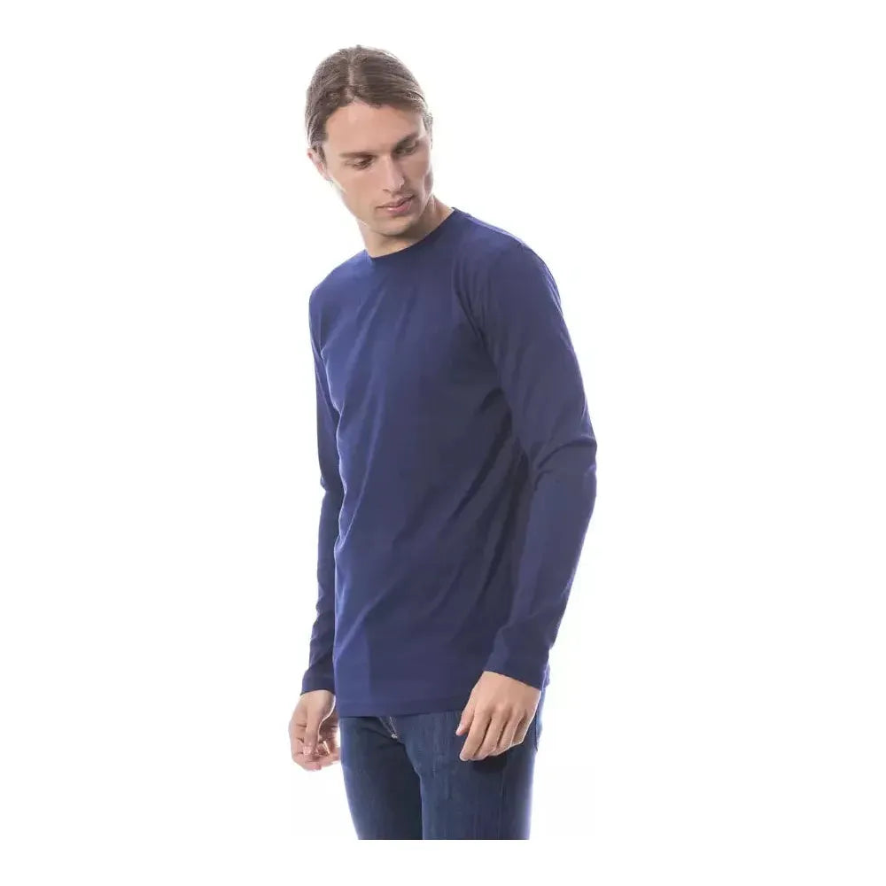Verri Blue Cotton Men T-Shirt