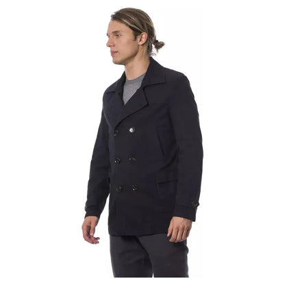 Verri Blue Cotton Blazer 1728,67465543840,Blazers - Men - Clothing,Blue,Clothing,Coats - Jackets & Coats - Clothing,IT54 | XXL,Jackets & Coats - Clothing,Men,Men - Clothing,New with tags,Verri