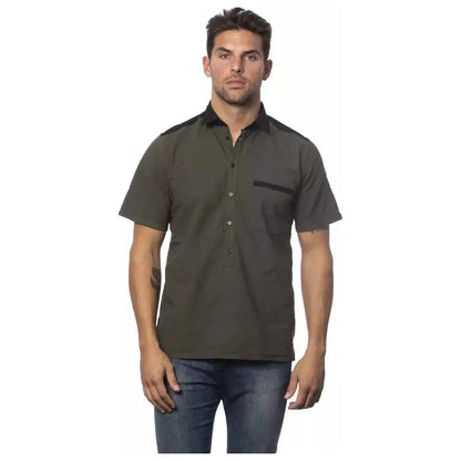 Verri Army Cotton Men Shirt