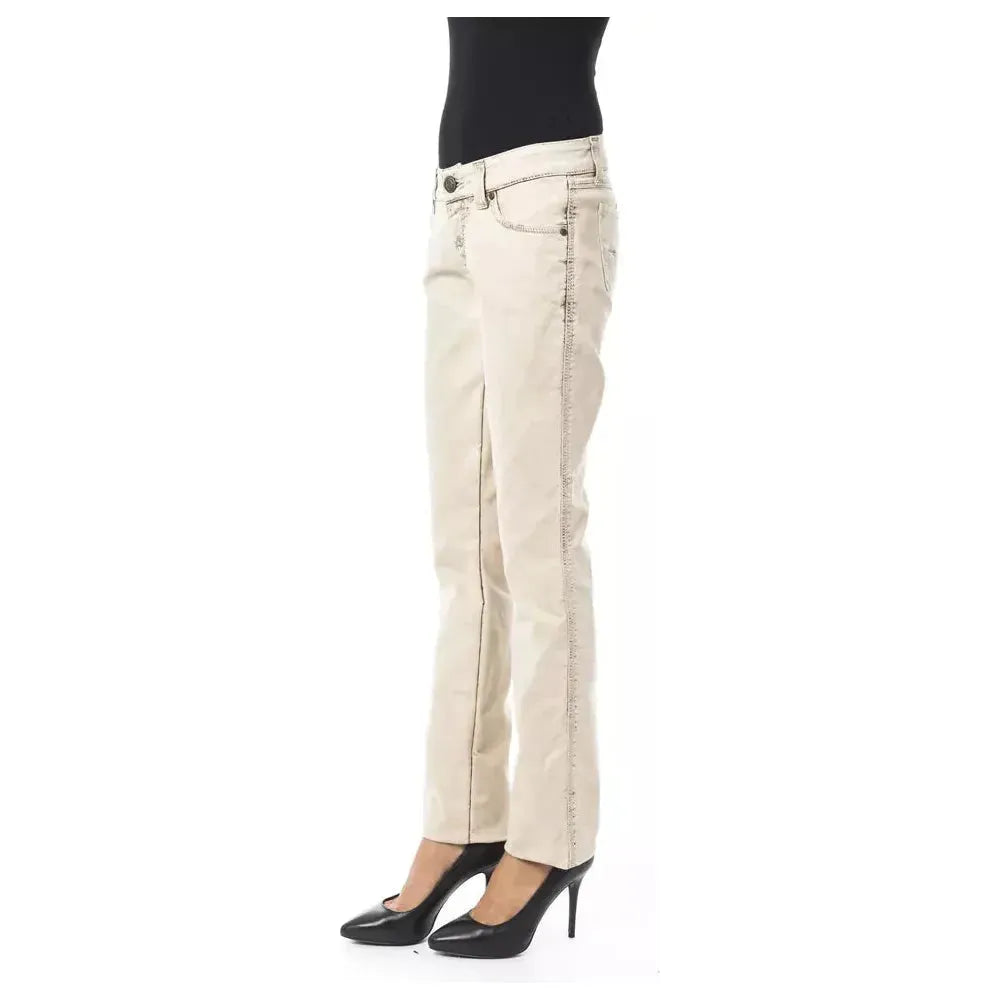 BYBLOS Beige Cotton Women Jeans 1728,67345744032,Beige,BYBLOS,Clothing,Jeans & Pants - Women - Clothing,Jeans Denim - Clothing,New with tags,Slim Fit Jeans - Jeans Denim - Clothing,W26,W30,Women,Women - Clothing