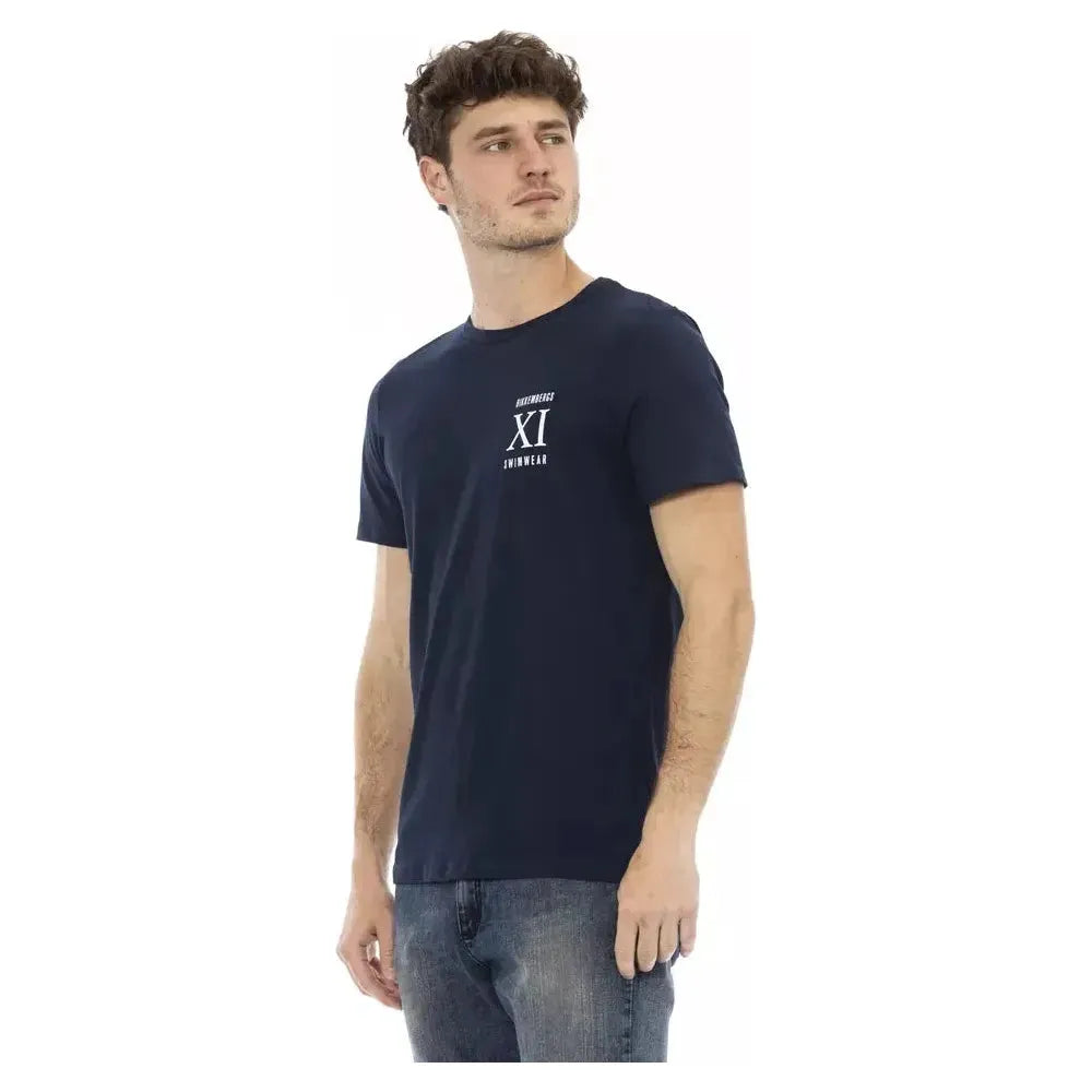 Bikkembergs Black Cotton Men T-Shirt