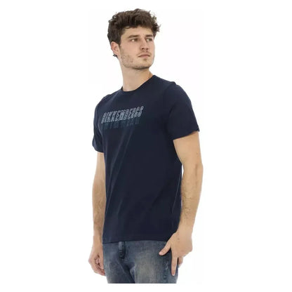 Bikkembergs Black Cotton Men T-Shirt
