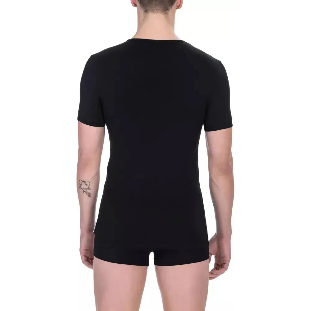 Bikkembergs Black Cotton Men's T-Shirt 1728,67345744032,Bikkembergs,Black,Clothing,Men,Men - Clothing,New with tags,S,T-Shirts - Clothing,T-Shirts - Men - Clothing,T-Shirts - T-Shirts - Clothing