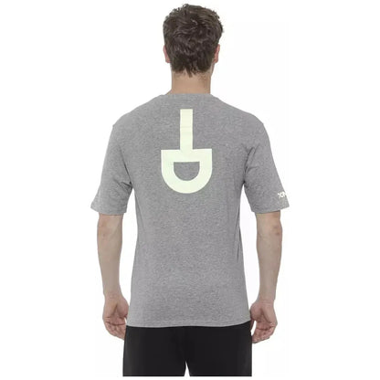 Tond Gray Cotton Men T-Shirt