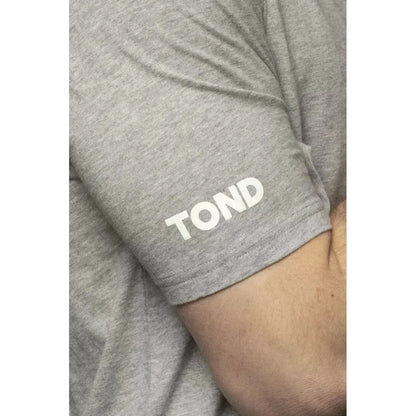 Tond Gray Cotton Men T-Shirt