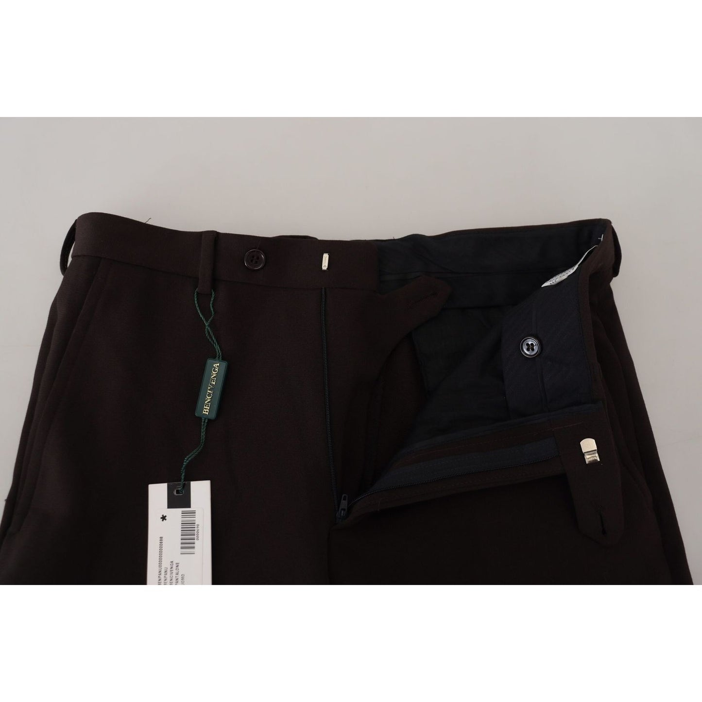 BENCIVENGA Brown Straight Fit Formal Men Pants 1728,67345645728,BENCIVENGA,Brown,Clothing,Dress Pants - Pants - Clothing,IT44 | XS,IT50 | L,IT54 | L,Jeans & Pants - Men - Clothing,Material: Cotton,Men,Men - Clothing,New with tags,Pants - Clothing