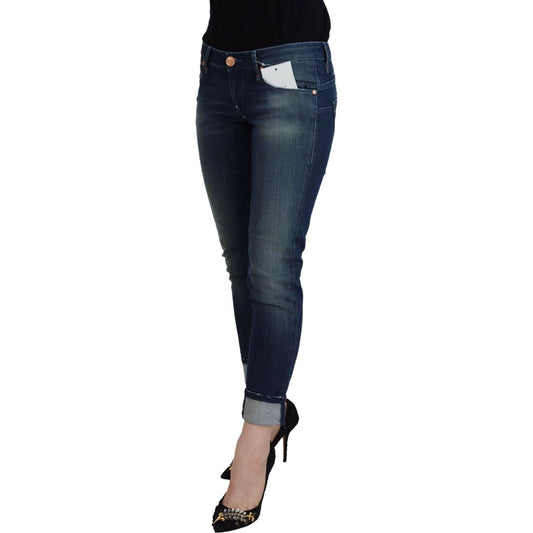 Acht Chic Low Waist Slim Fit Jeans Acht Dark Slate Gray
