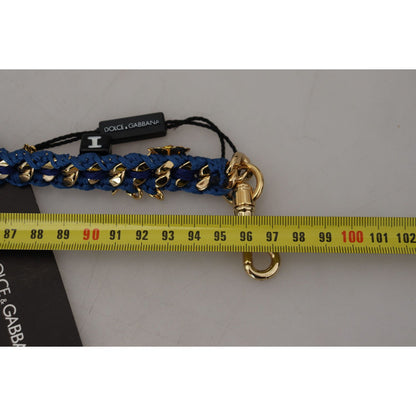 Dolce & Gabbana Multicolor Embellished Bag Shoulder Strap Dolce & Gabbana