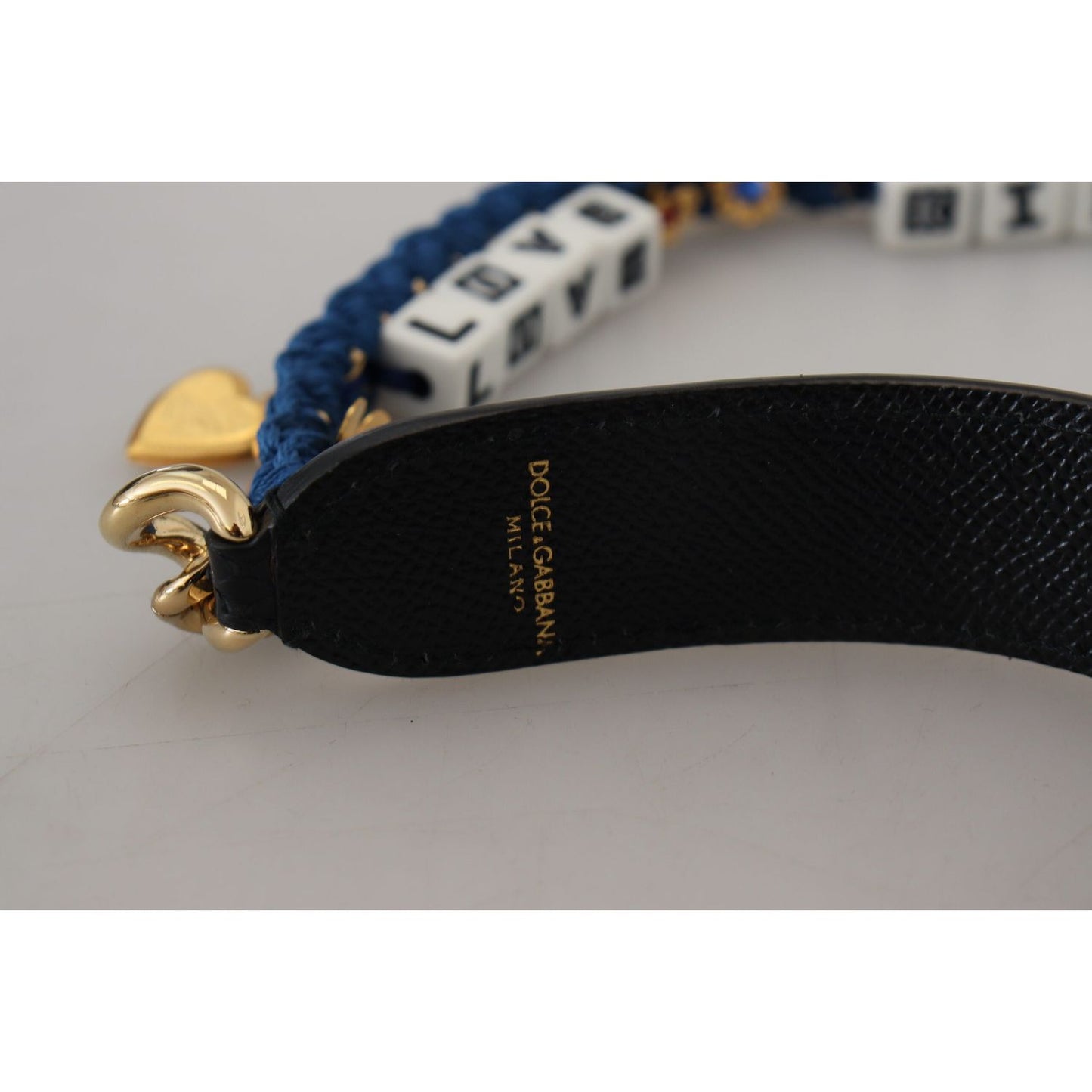 Dolce & Gabbana Multicolor Embellished Bag Shoulder Strap Dolce & Gabbana