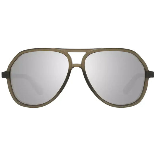 Guess Brown Men Sunglasses Guess Gray