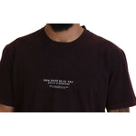 Dolce & Gabbana Bordeaux Crewneck Short Sleeve T-shirt TSH83958-46