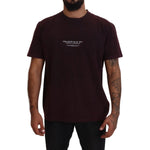 Dolce & Gabbana Bordeaux Crewneck Short Sleeve T-shirt TSH83958-46