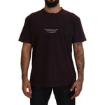Dolce & Gabbana Bordeaux Crewneck Short Sleeve T-shirt TSH83958-46