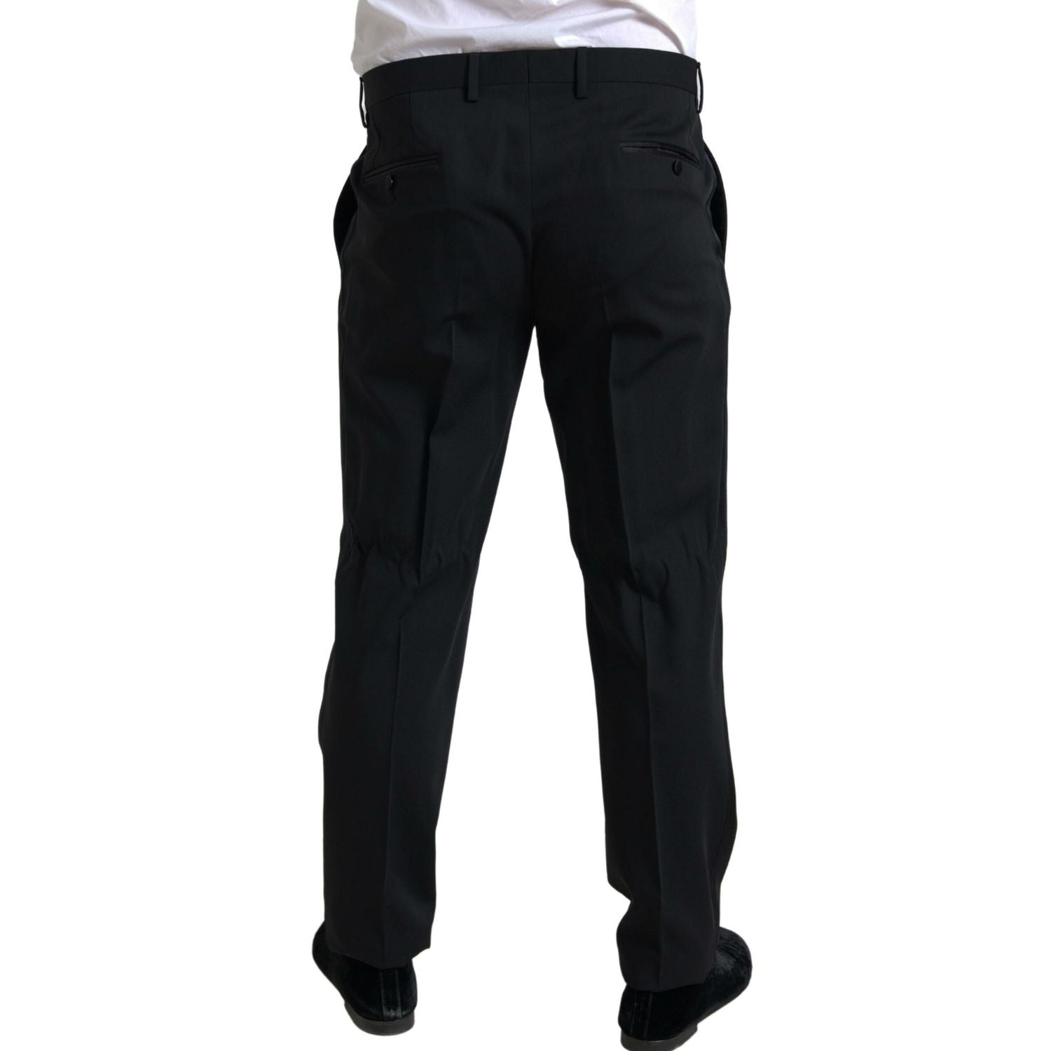 Dolce & Gabbana Black 2 Piece Single Breasted MARTINI Suit
