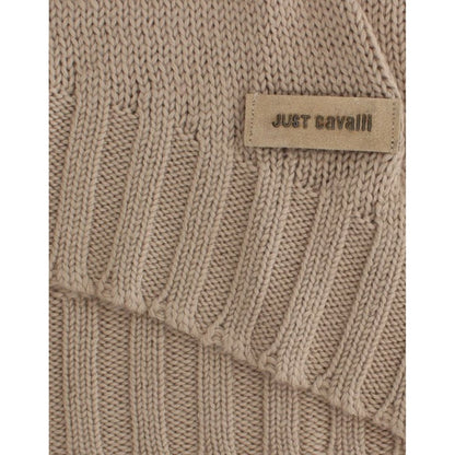 Cavalli Beige knitted wool sweater 1728,50% Acrylic,67345645728,Beige,Cavalli,Clothing,IT38|XS,IT42|M,IT44|L,Material: 50% Wool,New with tags,Sweaters - Clothing,Sweaters - Women - Clothing,Sweatshirts - Sweaters - Clothing,Women,Women - Clothing