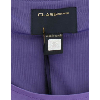Cavalli Purple longsleeved dress