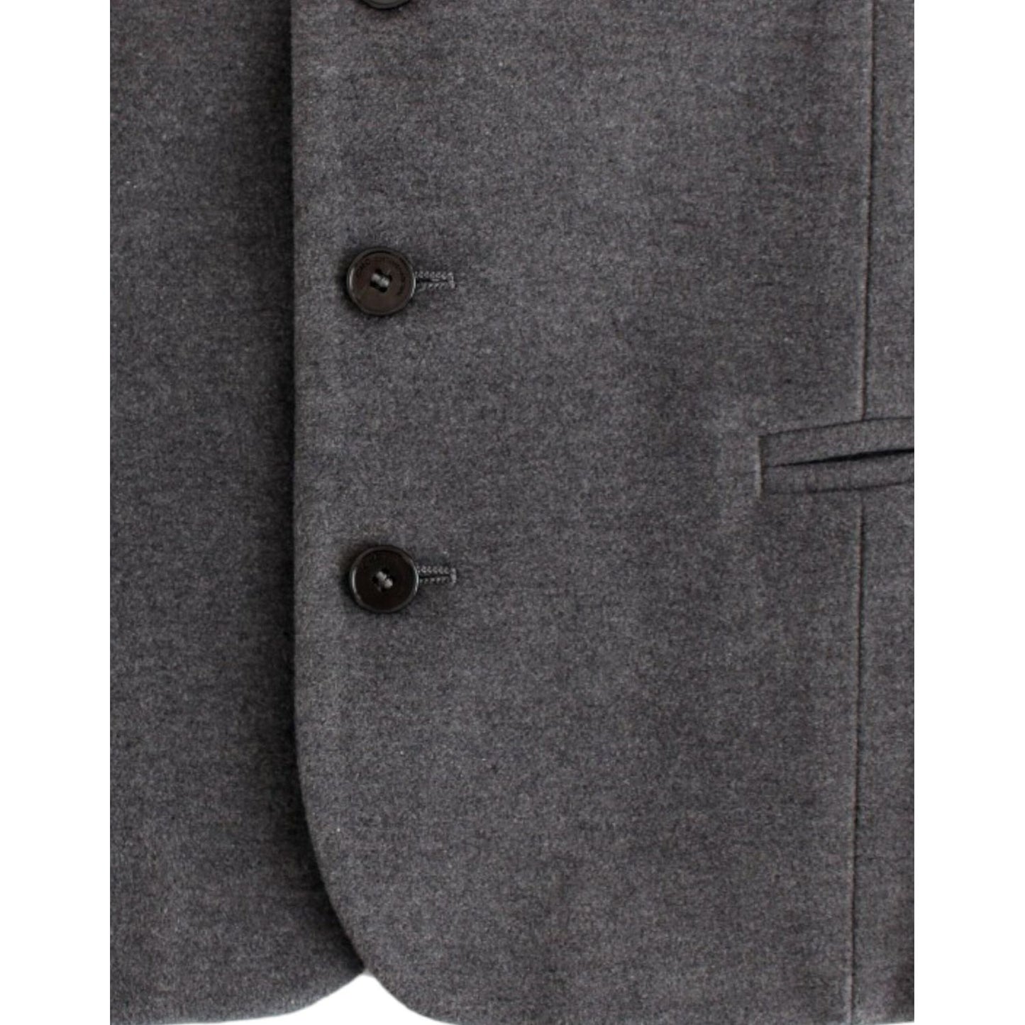Costume National Gray cotton blend casual vest
