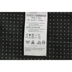Dolce & Gabbana Gray Polka Dot Dress Vest Gilet Weste GSS15107-1