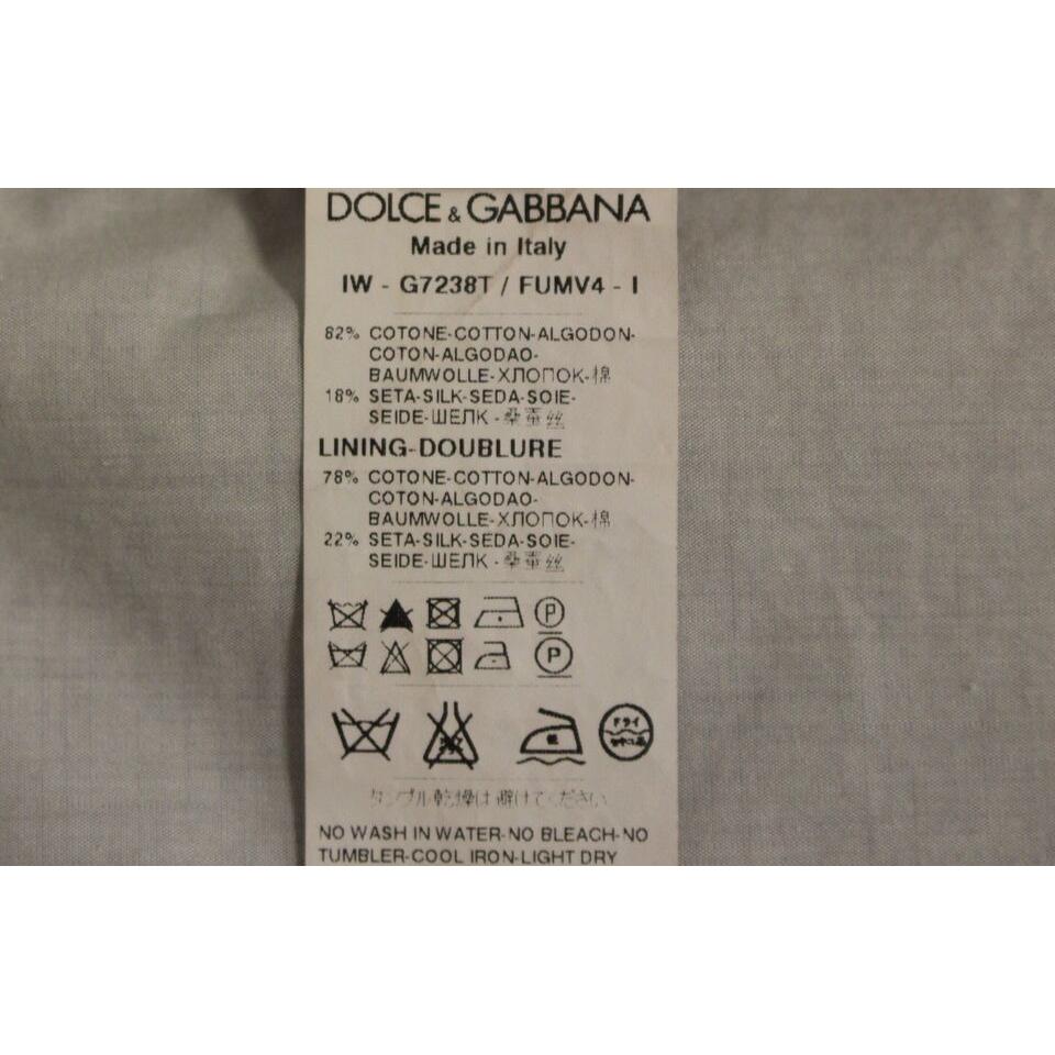 Dolce & Gabbana Beige Silk Blend Dress Formal Vest Gilet Dolce & Gabbana
