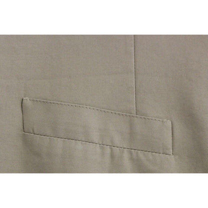 Dolce & Gabbana Beige Silk Blend Dress Formal Vest Gilet Dolce & Gabbana