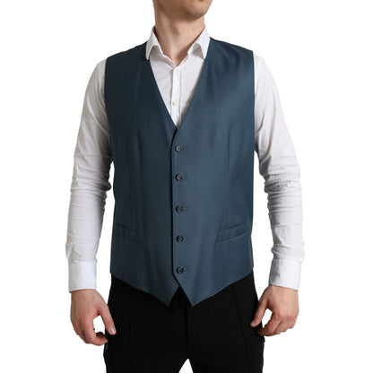 Dolce & Gabbana Green Single Breasted 2 Piece MARTINI Suit