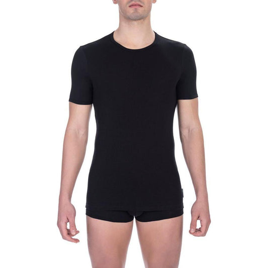 Bikkembergs Black Cotton Men's T-Shirt 1728,67345744032,Bikkembergs,Black,Clothing,L,M,Men,Men - Clothing,New with tags,S,T-Shirts - Clothing,T-Shirts - Men - Clothing,T-Shirts - T-Shirts - Clothing,XL,XXL