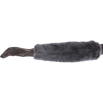 Dolce & Gabbana Gray Mink Fur Lambskin Suede Leather Gloves MOM11434-3