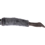 Dolce & Gabbana Gray Mink Fur Lambskin Suede Leather Gloves MOM11434-3