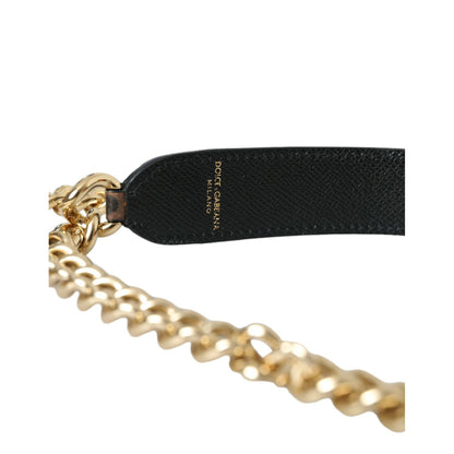 Dolce & Gabbana Brown Leopard Handbag Accessory Shoulder Strap Dolce & Gabbana