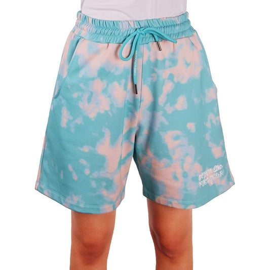 Comme Des Fuckdown Chic Two-Tone Bermuda Shorts - Light Blue Comme Des Fuckdown Dark Gray